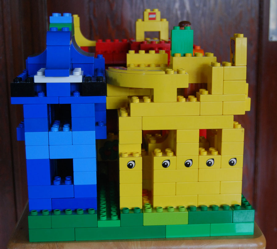 Lego House on Stilts